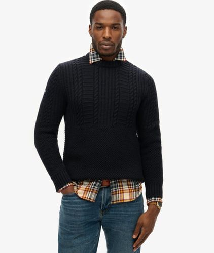 Herren Jacob Pullover mit Rundhalsausschnitt - Größe: S - Superdry - Modalova