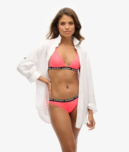 Damen Triangel-bikinioberteil mit Elastikeinsatz - Größe: 44 - Superdry - Modalova