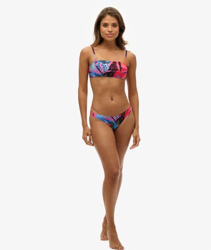 Damen Raffiniertes Bikinihöschen mit Tropischem Print - Größe: 42 - Superdry - Modalova