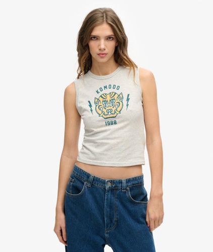 Damen und Trägertop Grafikdruck, Größe: 38 - Größe: 38 - Superdry - Modalova