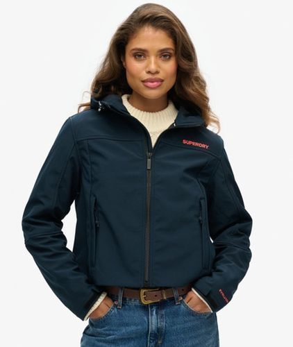 Damen Code Trekker Softshell-kapuzenjacke, Größe: 44 - Größe: 44 - Superdry - Modalova
