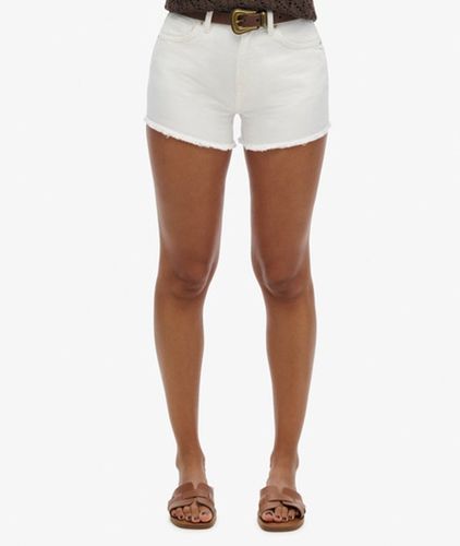 Damen Denim-shorts mit Hohem Bund, Größe: 40 - Größe: 40 - Superdry - Modalova