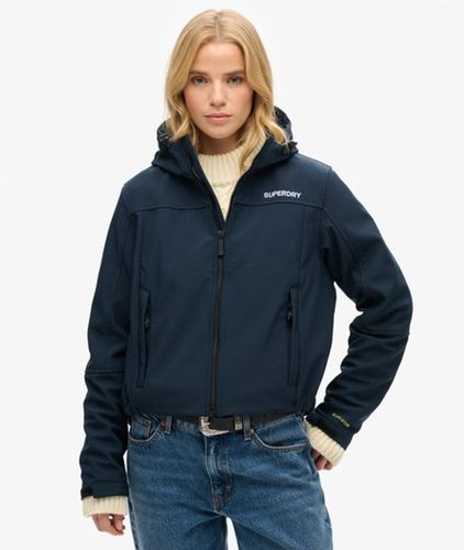 Damen Code Trekker Softshell-kapuzenjacke - Größe: 42 - Superdry - Modalova