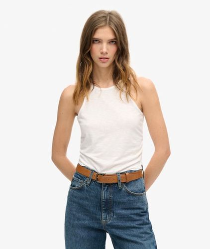 Damen Tanktop mit Raffung - Größe: 36 - Superdry - Modalova