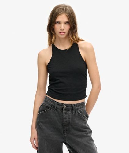 Damen Tanktop mit Raffung - Größe: 36 - Superdry - Modalova