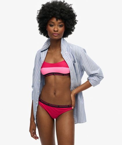 Damen Elastisches Bustier-bikinioberteil - Größe: 42 - Superdry - Modalova