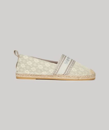 Damen Canvas-espadrilles mit Overlay - Größe: 37 - Superdry - Modalova