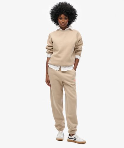 Damen Essential Jogginghose mit Bündchen und Logo, Größe: 38 - Superdry - Modalova