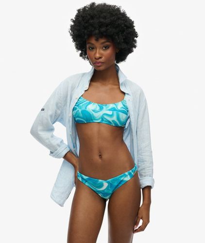 Damen Bedrucktes Bustier-bikinioberteil - Größe: 38 - Superdry - Modalova