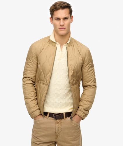 Herren Gesteppt Surplus Jacke, - Größe: M - Superdry - Modalova