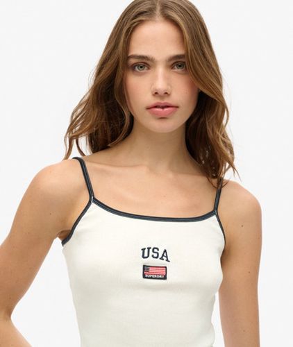 Damen Athletic Essentials Top mit Schmaler Passform - Größe: 40 - Superdry - Modalova