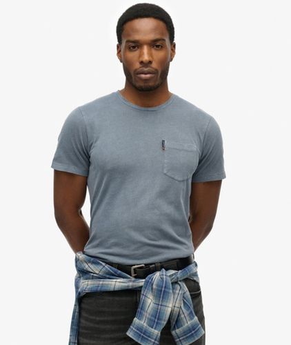 Men's Classic Essential T-shirt mit Tasche - Größe: Xxl - Superdry - Modalova