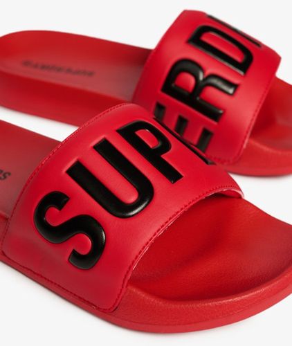 Men's Core Badesandalen mit Grafik - Größe: 12-13 - Superdry - Modalova