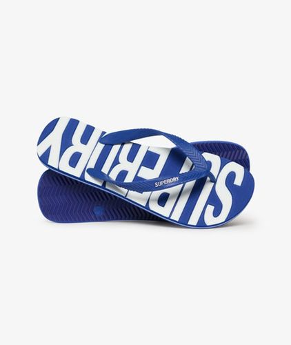 Herren Core Logo Flip Flops - Größe: 6-7 - Superdry - Modalova