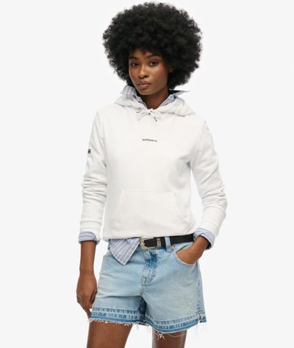 Damen Einfarbiges Hoodie - Größe: 42 - Superdry - Modalova
