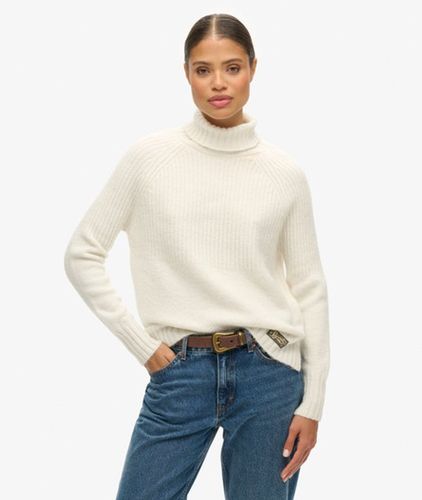 Damen Gerippter Essential Strickpullover - Größe: 38 - Superdry - Modalova
