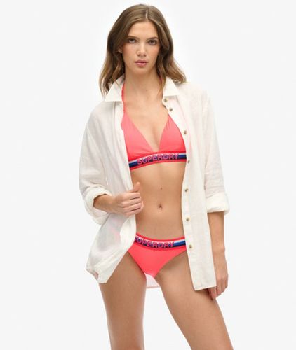 Damen Klassische Gestreifte Bikinihöschen - Größe: 40 - Superdry - Modalova