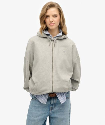 Damen Studios Kapuzenjacke mit Reißverschluss - Größe: 36 - Superdry - Modalova