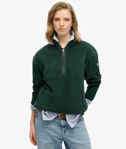 Damen Active Fleecepullover mit Halbem Reißverschluss, , Größe: 36 - Superdry - Modalova