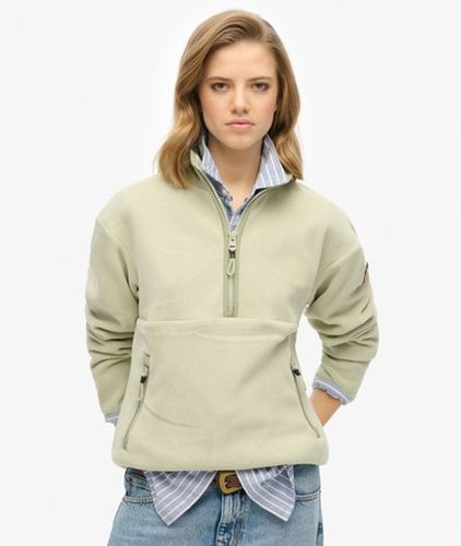 Women's Active Fleecepullover mit Halbem Reißverschluss - Größe: 36 - Superdry - Modalova