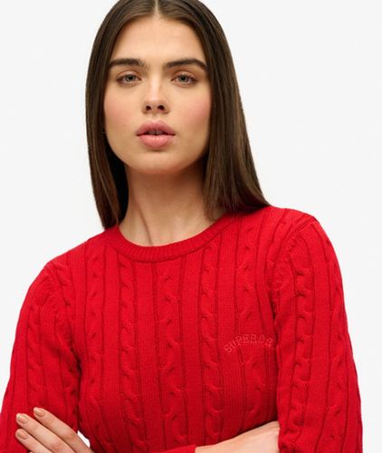 Women's Essentials Slim Cable Pullover - Größe: 42 - Superdry - Modalova