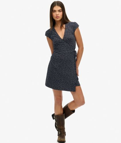 Damen Athletic Essentials Wickelkleid - Größe: 42 - Superdry - Modalova