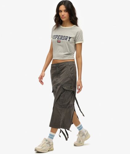 Damen Cargo-midirock - Größe: 42 - Superdry - Modalova