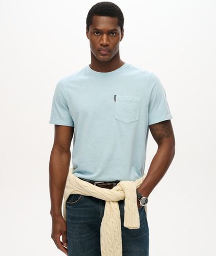 Men's Classic Essential T-shirt mit Tasche - Größe: S - Superdry - Modalova