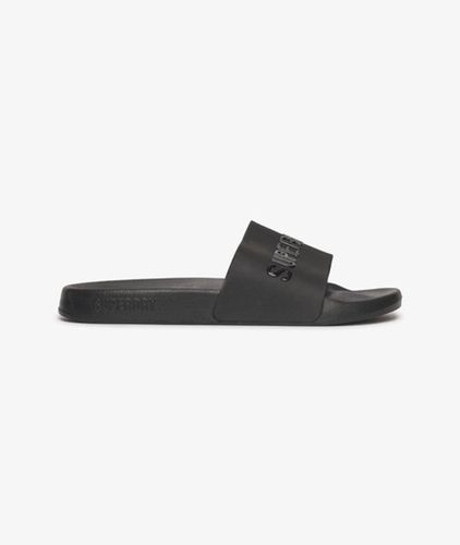 Herren Code Logo Badesandalen - Größe: S - Superdry - Modalova