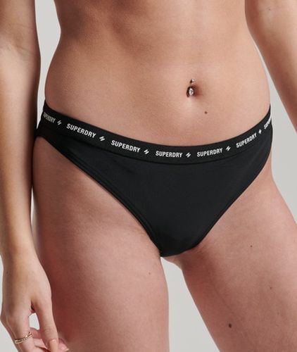Women's Code Elastisches Micro Bikinihöschen - Größe: 40 - Superdry - Modalova