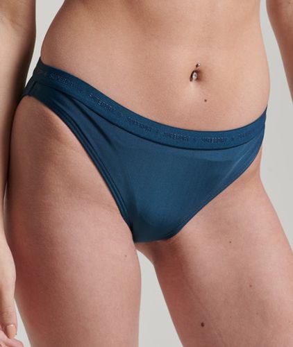 Damen Code Elastisches Micro Bikinihöschen - Größe: 34 - Superdry - Modalova