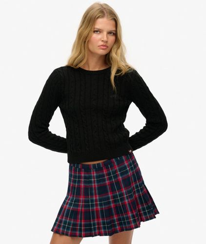 Damen Essentials Slim Cable Pullover - Größe: 38 - Superdry - Modalova