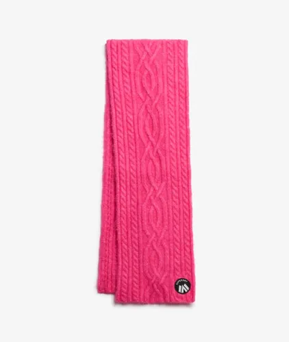 Damen Cable Luxe Strickschal - Größe: 1Größe - Superdry - Modalova