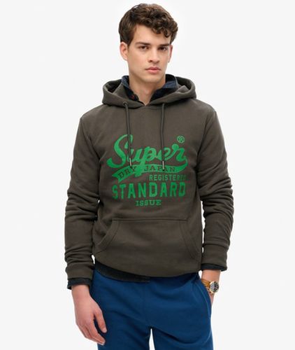Herren Standard Script Kapuzenpullover Lockere Passform - Größe: M - Superdry - Modalova
