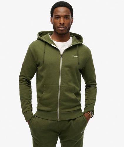 Men's Schlichter Zip-hoodie - Größe: S - Superdry - Modalova