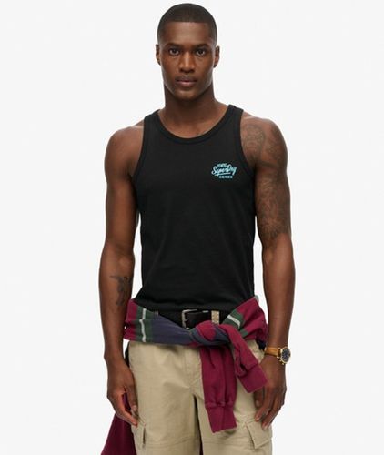 Herren Contrast Script Tanktop - Größe: XL - Superdry - Modalova