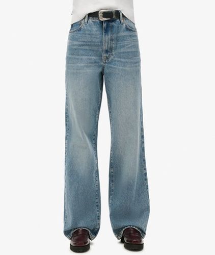 Damen Jeans aus Bio-Baumwolle mit Weitem Beinschnitt, Größe: 30/32 - Superdry - Modalova