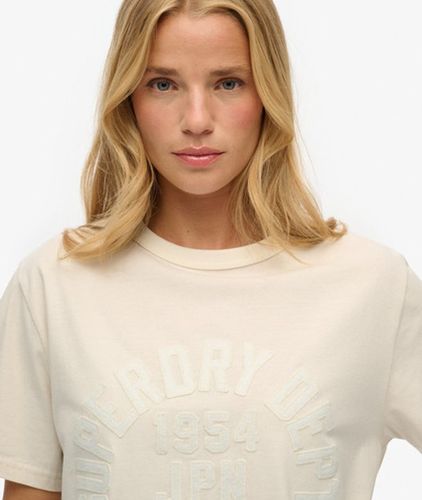 Damen Farblich Abgestimmtes Athletic OverGröße-t-shirt - Größe: 40 - Superdry - Modalova