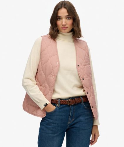 Damen Gesteppte Lite Liner Weste - Größe: 42 - Superdry - Modalova