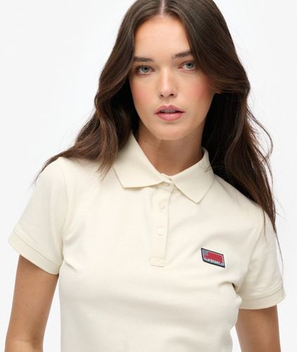 Damen Athletic Essentials Polohemd mit Grafik - Größe: 40 - Superdry - Modalova