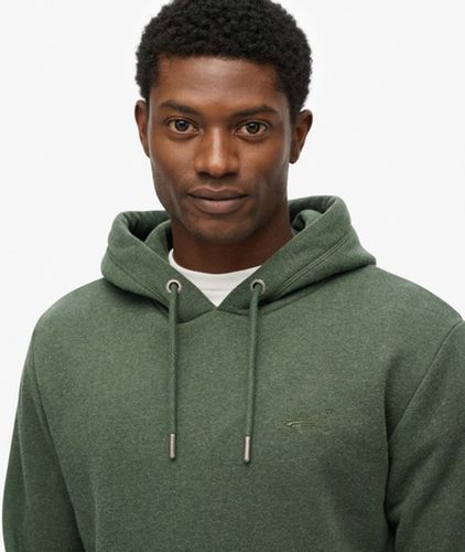 Herren Baumwolle Gesticktes Logo Essential Kapuzenpullover, - Größe: XXL - Superdry - Modalova