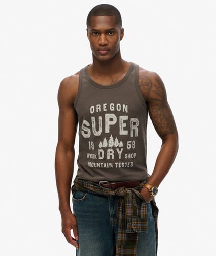 Herren Work Shop Weste - Größe: S - Superdry - Modalova