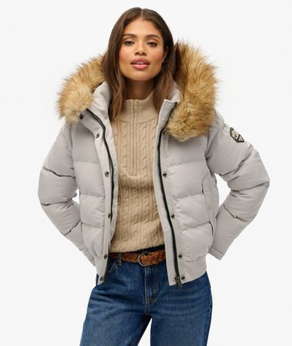 Damen Everest Bomberjacke mit Schmaler Passform - Größe: 44 - Superdry - Modalova