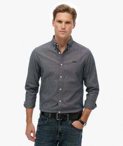 Herren Figurbetontes Essentials Lite Hemd - Größe: S - Superdry - Modalova
