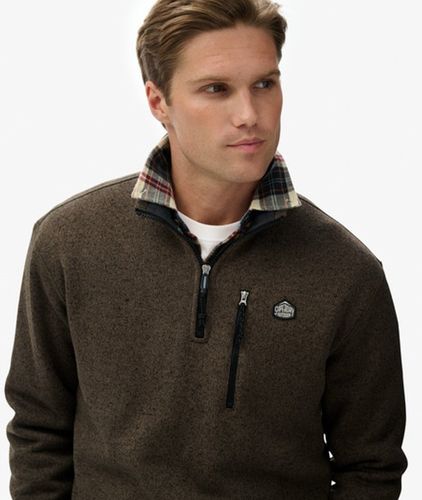 Herren Storm Fleece Pullover mit Lockerer Passform - Größe: S - Superdry - Modalova