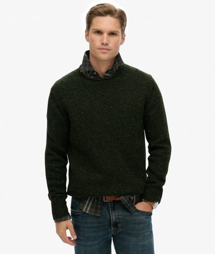 Herren Donegal Pullover mit Lockerer Passform - Größe: S - Superdry - Modalova