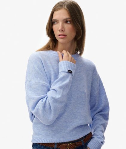 Damen Lässiger Pullover mit Rundhalsausschnitt - Größe: 42 - Superdry - Modalova