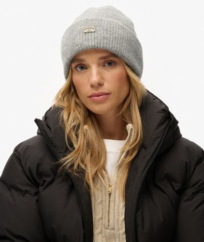 Damen Gerippte Strickmütze - Größe: 1Größe - Superdry - Modalova