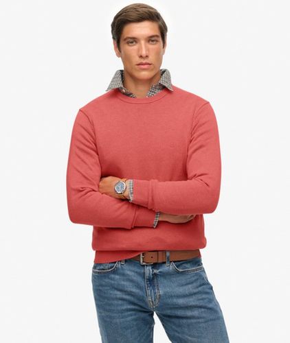 Herren Essentials Baumwollpullover - Größe: M - Superdry - Modalova