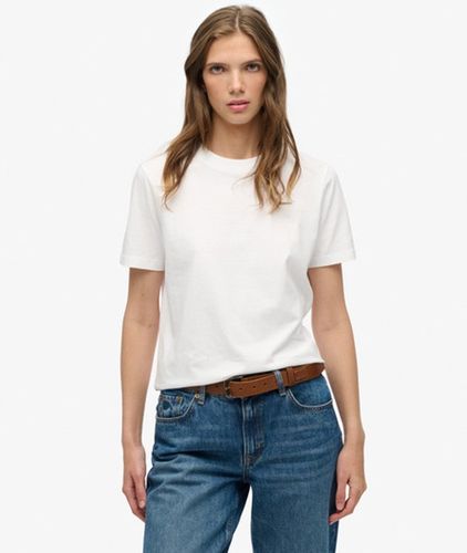 Damen Essential Logo T-shirt mit Stickerei - Größe: 44 - Superdry - Modalova